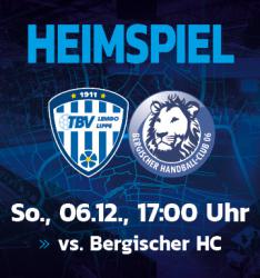 TBV Lemgo Lippe vs. Bergischer HC